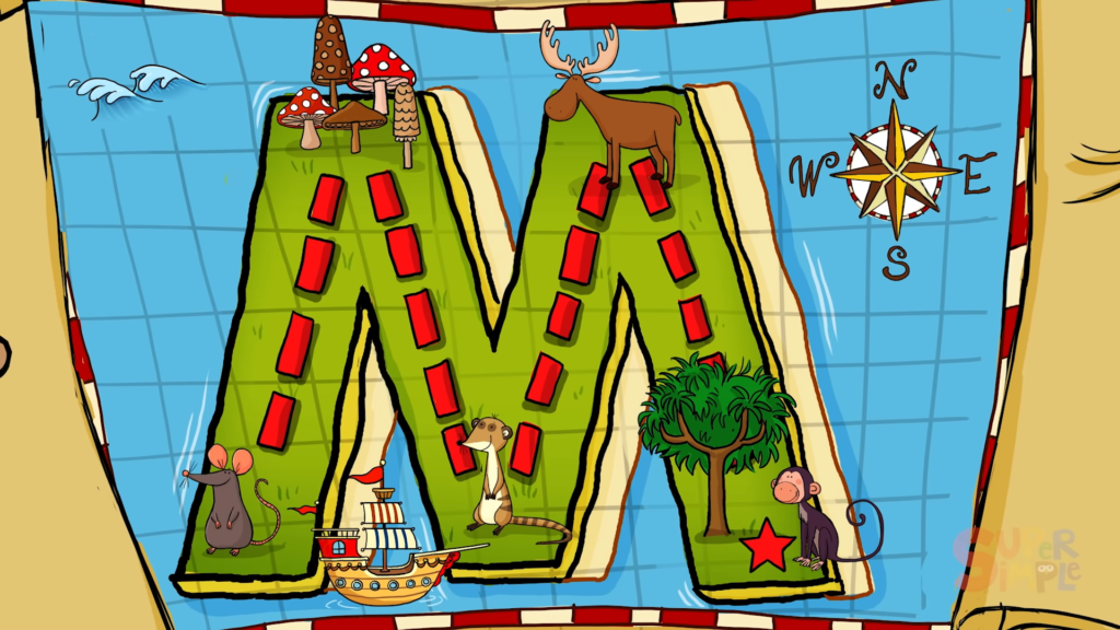 Learn the Letter M