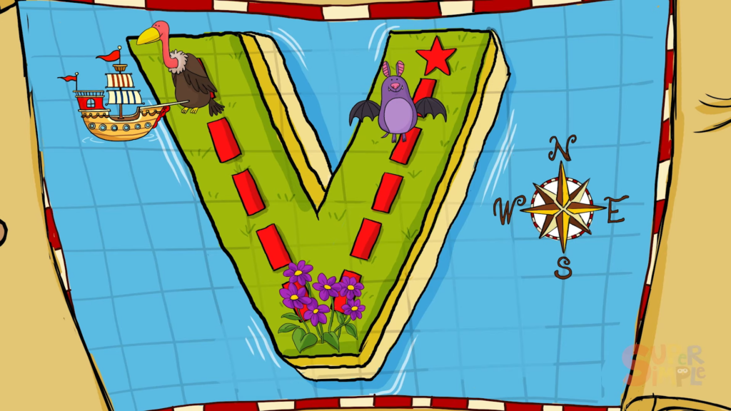 Learn the Letter V