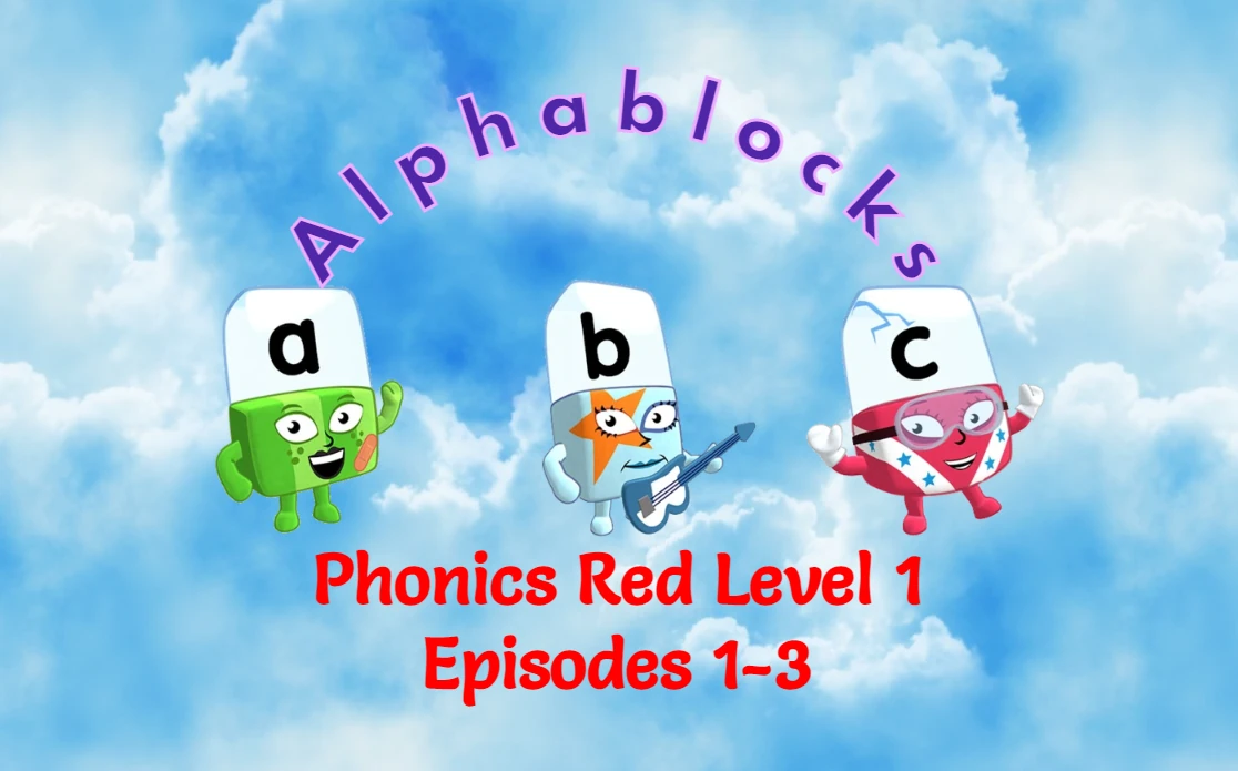 Phonics Red Level 1 Episodes 1-3