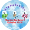 Phonics Red Level 1 Episodes 13-15 Sticker Image
