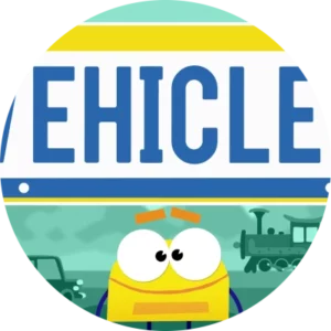 StoryBots Vehicles Sticker Image