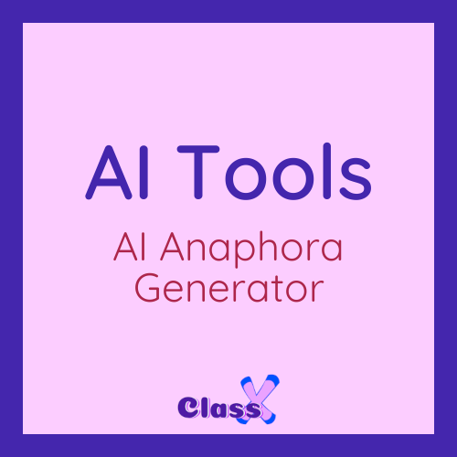 AI Anaphora Generator