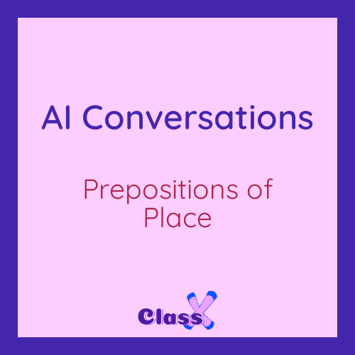 Prepositions of Place