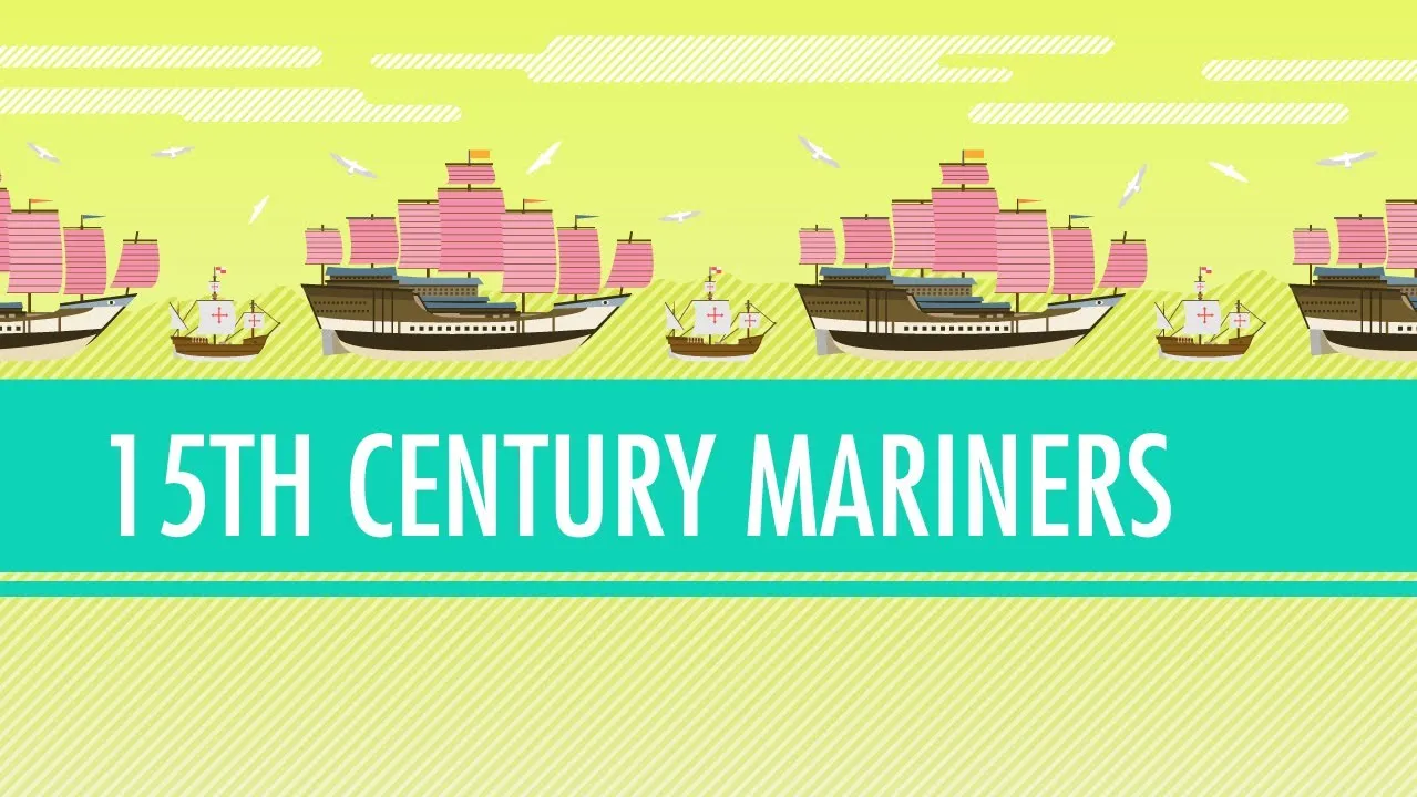 Columbus De Gama And Zheng He 15th Century Mariners