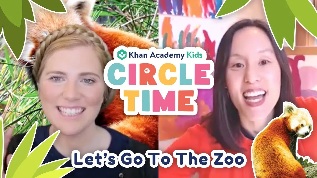 Let's Go To The Zoo | Red Pandas Book Reading | Circle Time with Khan ...