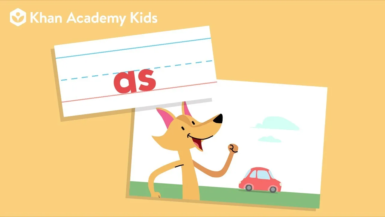 The Word 'As' | Sight Words | Learn to Read with Khan Academy Kids - ClassX