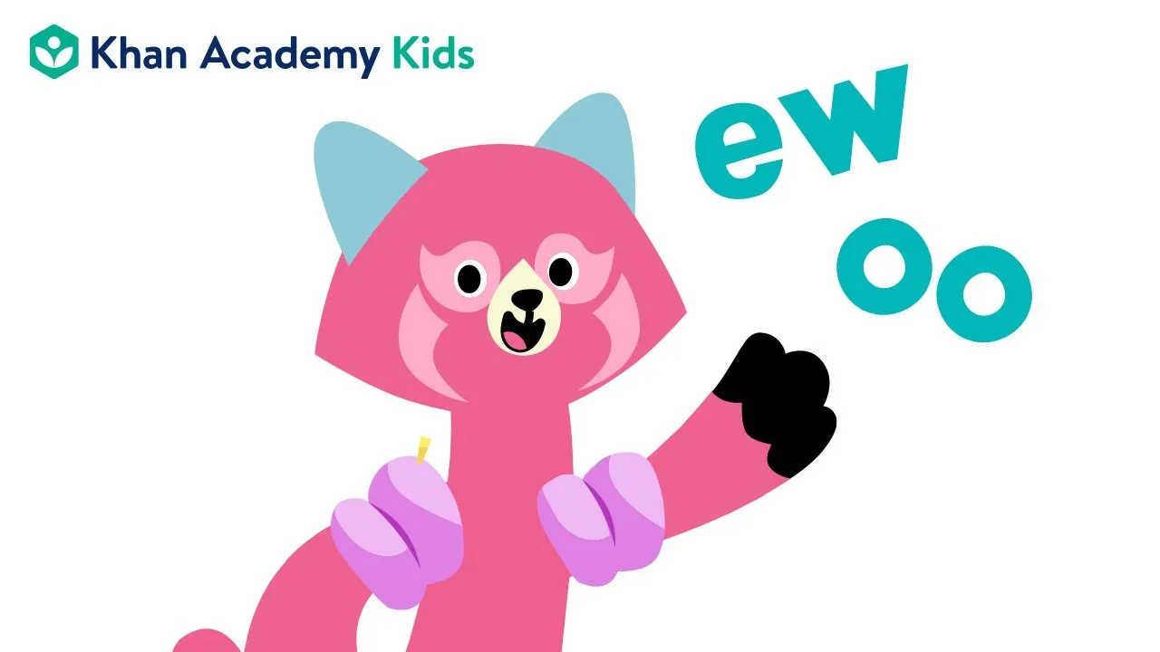 Words with -ew and -oo | Vowel Teams | Learn to Read with Khan Academy ...