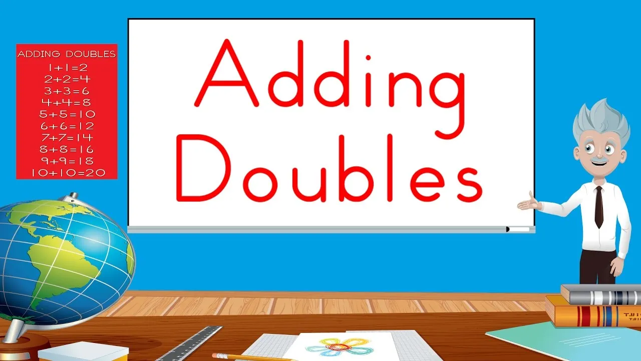 Adding Doubles | Fun Math Song For Kids - ClassX
