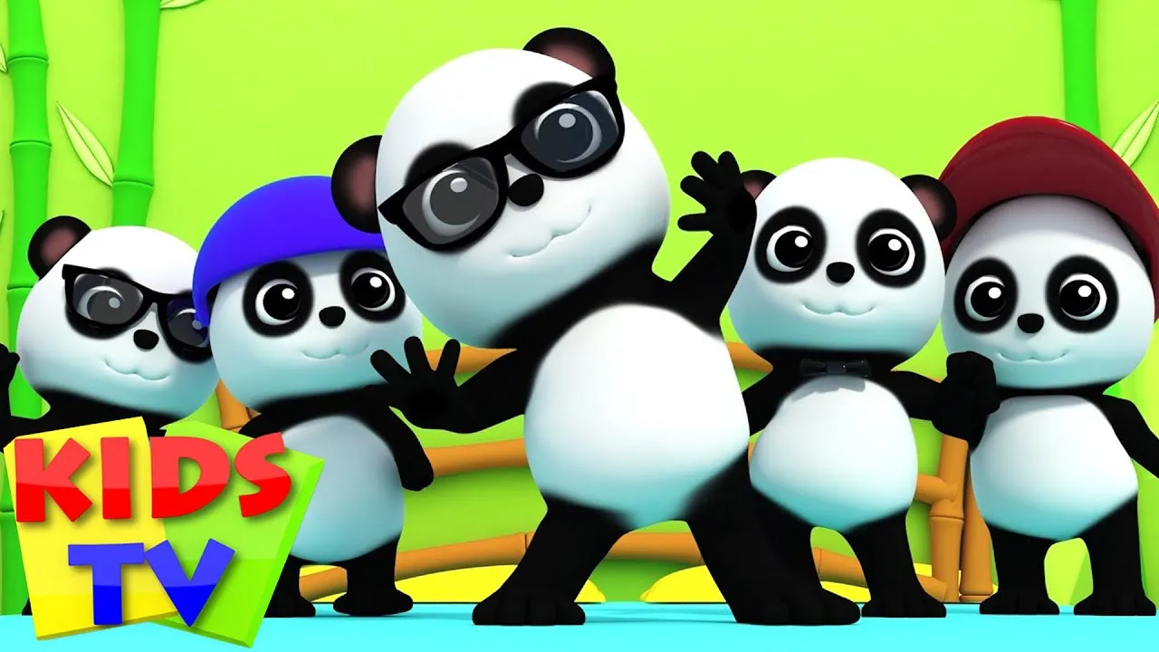 Bao Panda Five Little Pandas 3d Nursery Rhymes From Kids Tv Baby