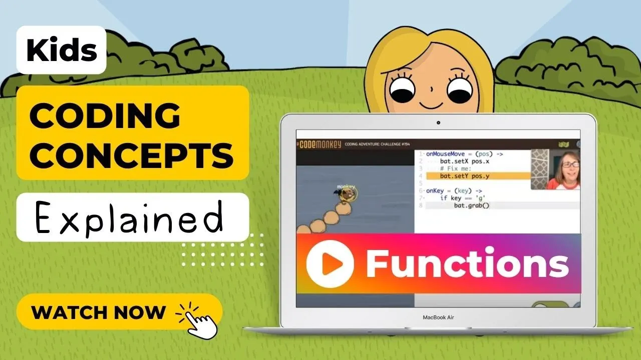 Functions - Coding Concepts Explained for Kids - ClassX