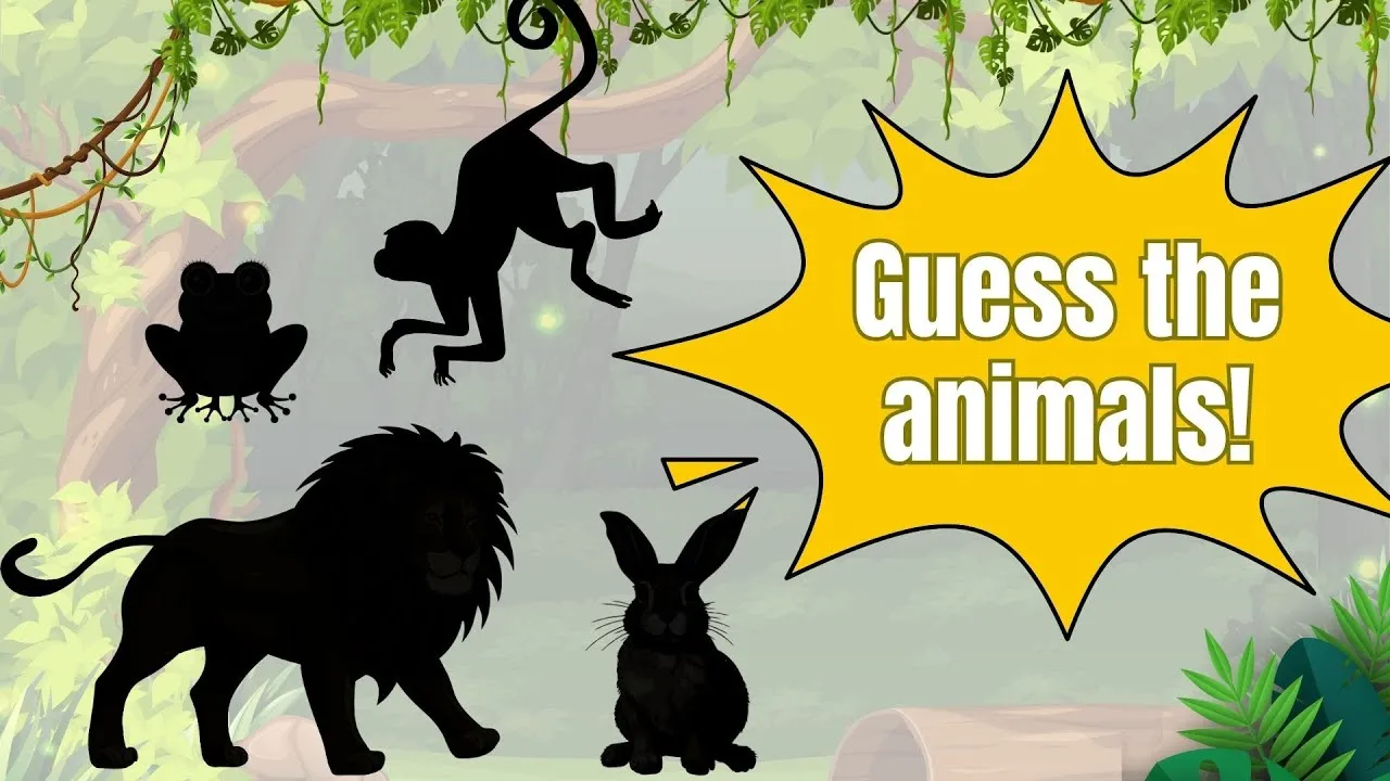 Guess The Animals Animal Names For Kids Classx