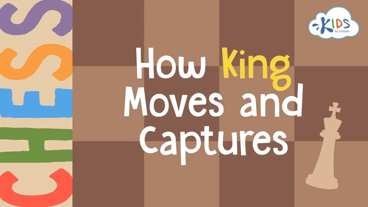 How King Moves and Captures | Chess for Children - ClassX