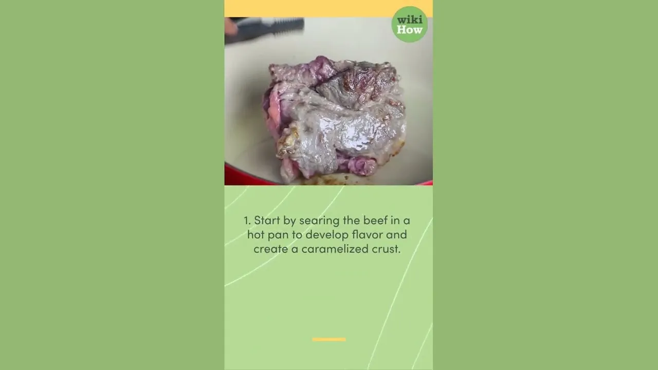 How To Braise Beef - ClassX