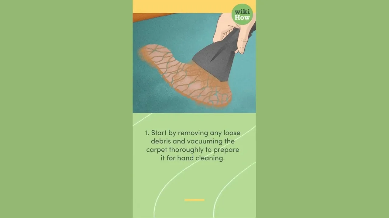 How To Clean a Carpet by Hand - ClassX