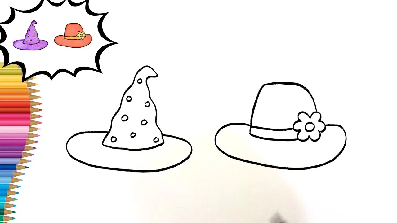 HOW TO DRAW A HAT | EASY STEP BY STEP DRAWING FOR KIDS - ClassX