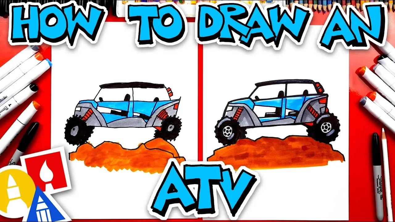 How To Draw An ATV - ClassX