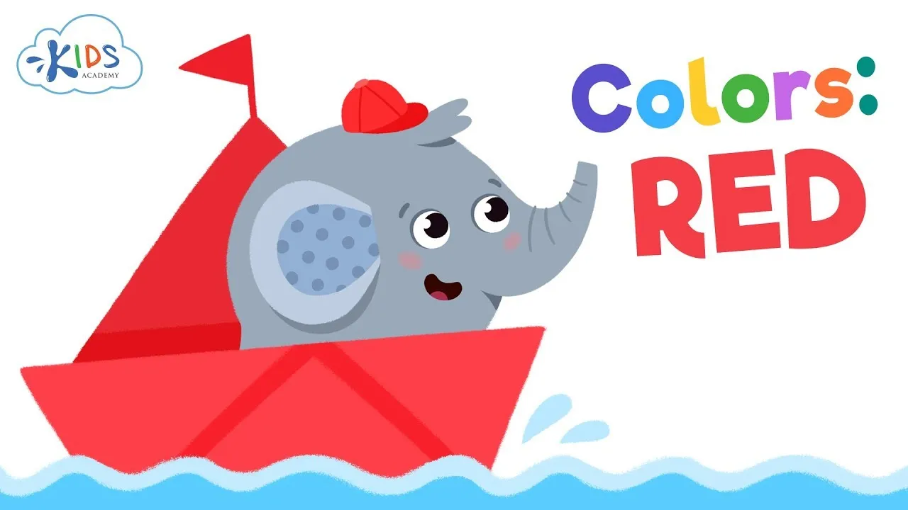 Learning Red Color Learn Red Color for Babies, Toddlers, Preschool and Kindergarten | ESL ...