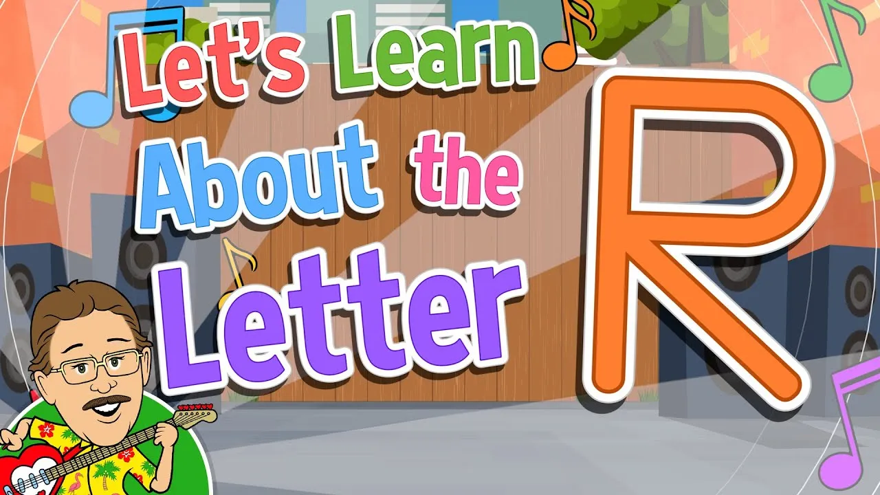 Letter R Writing Song Let's Learn About the Letter R Alphabet Song - ClassX