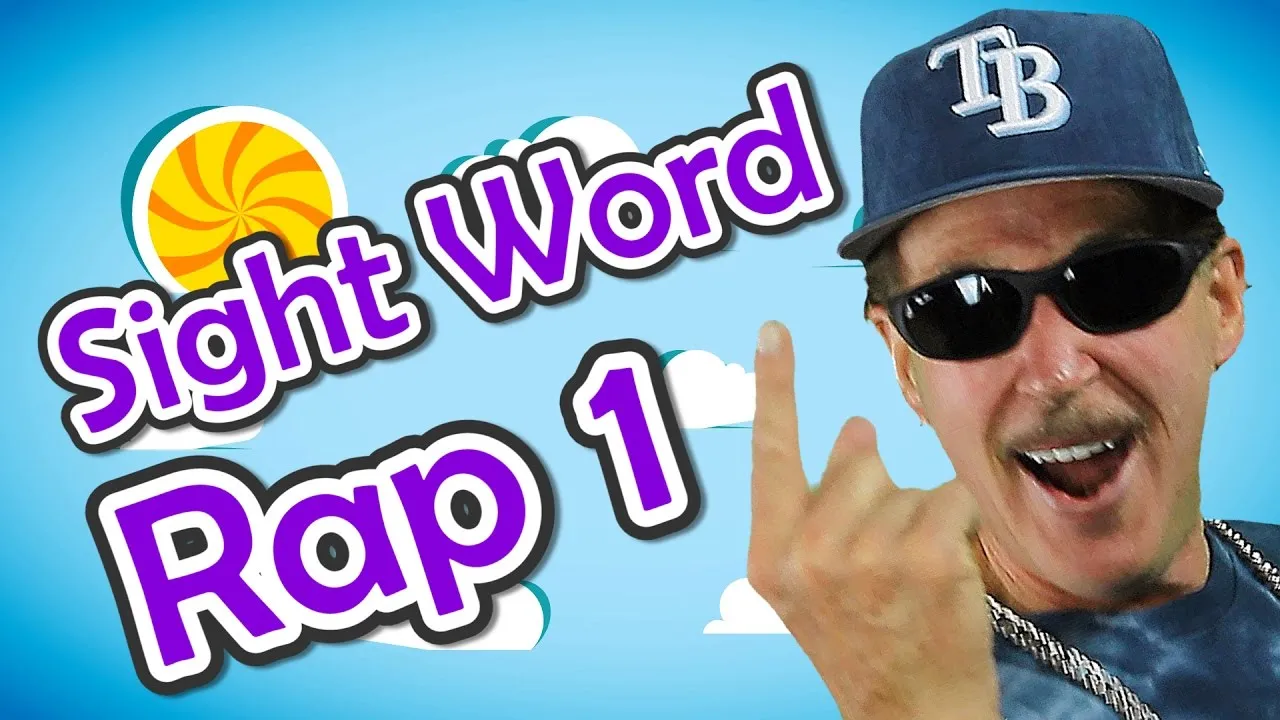 Sight Word Rap 1 | Sight Words | High Frequency Words | Jump Out Words ...
