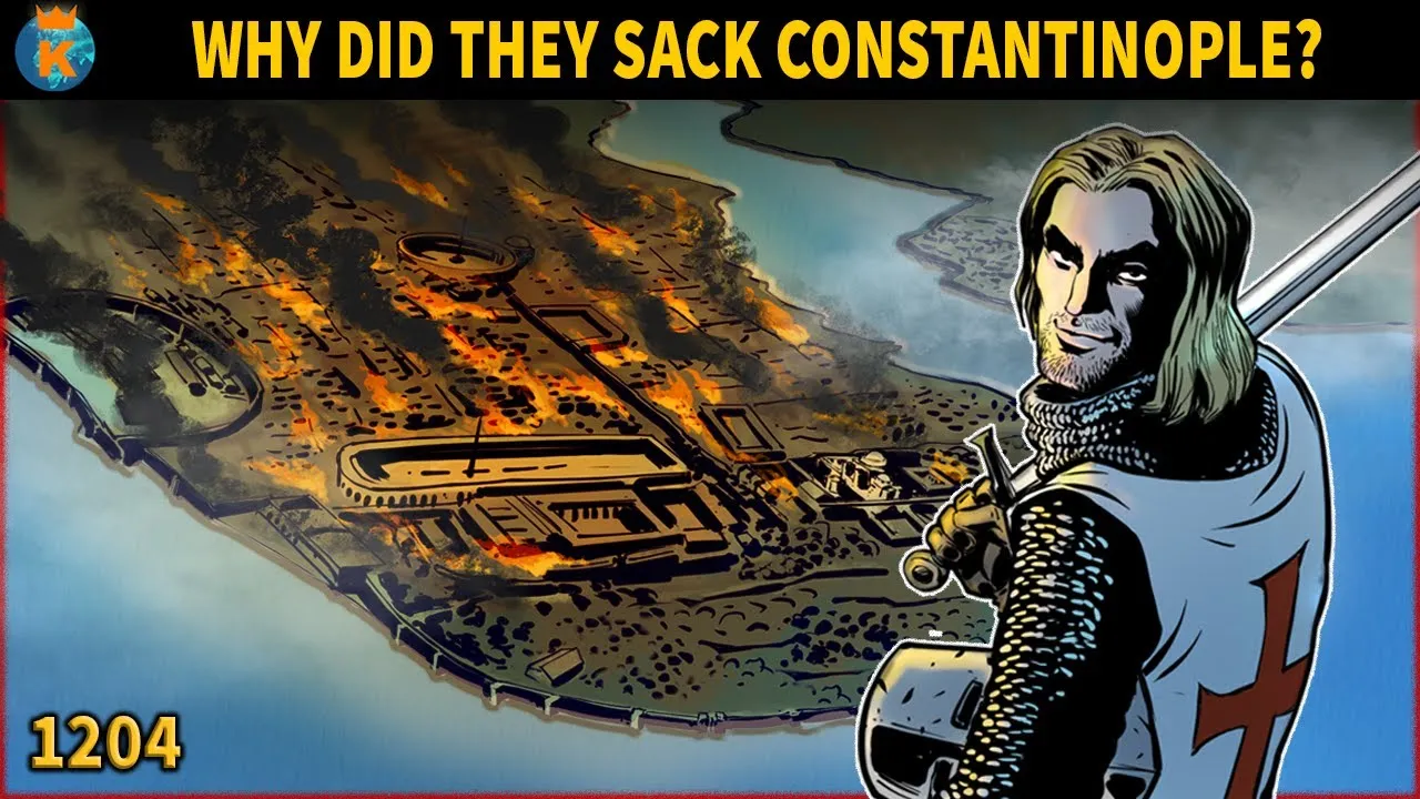 Why did the Crusaders sack Constantinople in 1204? - ClassX