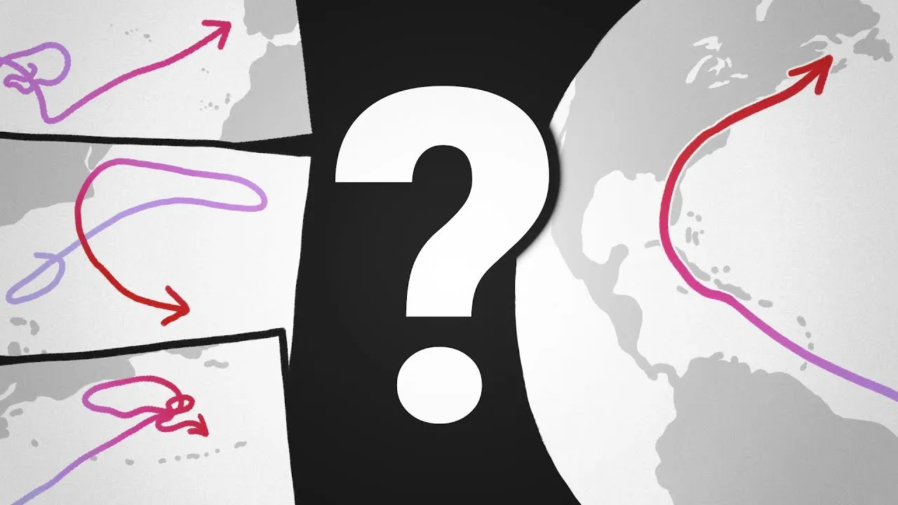 Why Hurricane Paths Are Weird Classx